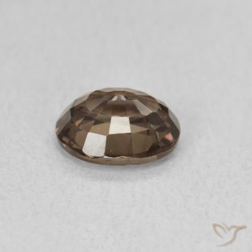 Granato cangiante Marrone caldo naturale da 1.03 ct, Ovale, VVS
