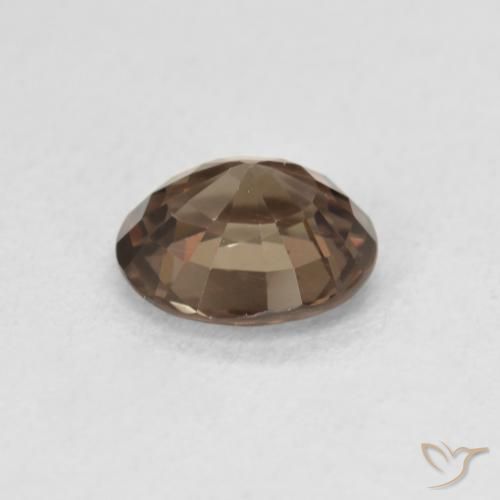 Granato cangiante Marrone medio naturale da 1.35 ct, Ovale, VVS