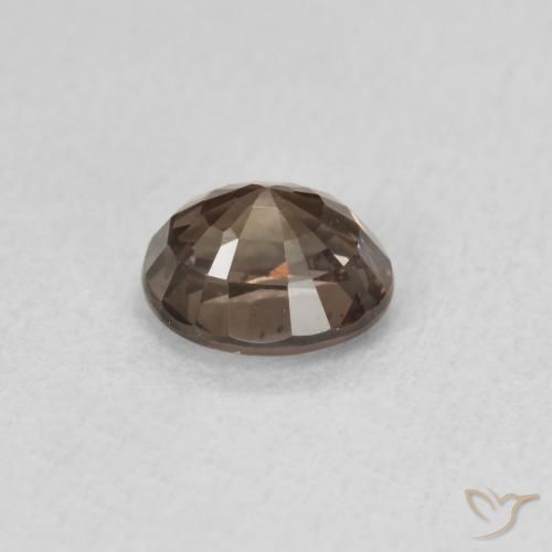 Granato cangiante naturale marrone da 1,03 ct, taglio ovale, VVS