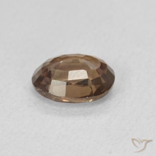 Granato cangiante Marrone medio naturale da 1.16 ct, Ovale, VVS