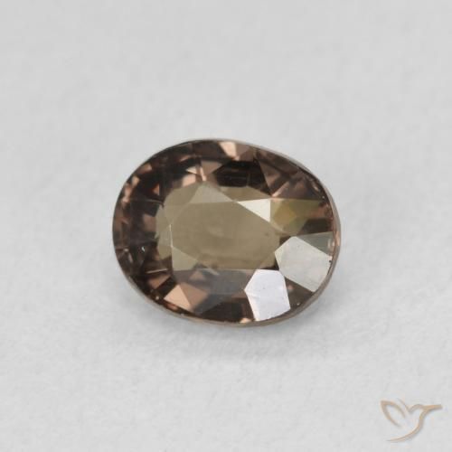 Granato cangiante Marrone caldo naturale da 1.15 ct, Ovale, VVS