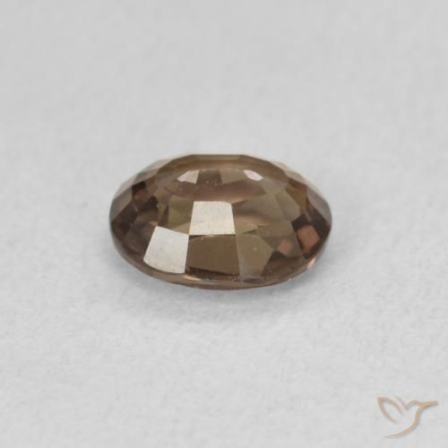 Granato cangiante Marrone medio naturale da 1.03 ct, Ovale, VVS