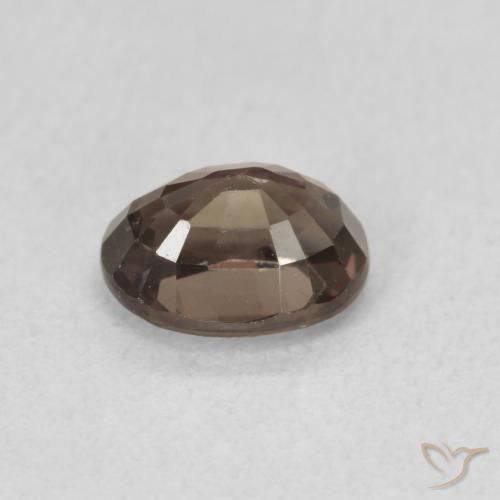 Granato cangiante Marrone Chiaro Medio naturale da 1.38 ct, Taglio ovale, VVS