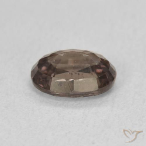 Granato cangiante Marrone caldo naturale da 1.17 ct, Ovale, VS
