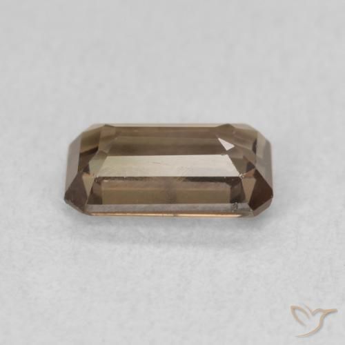 Granato cangiante Medium Dark-Brown naturale da 1.02 ct, Ottagonale / Taglio smeraldo, VS