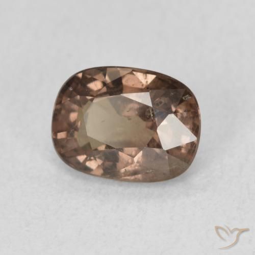 Granato cangiante Marrone caldo naturale da 1.21 ct, Cuscino, VS