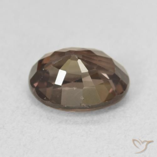 Granato cangiante Marrone medio naturale da 1.78 ct, Ovale, VVS-VS