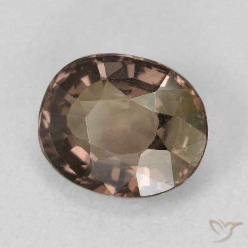 Granato cangiante marrone pecan naturale da 1.46 ct, Cuscino, VVS-VS