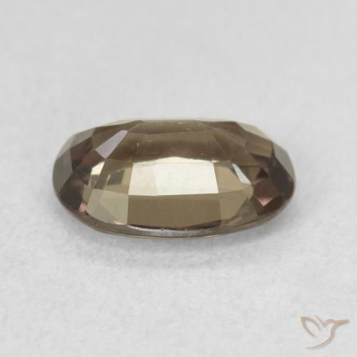 Granato cangiante Marrone Chiaro Medio naturale da 1.07 ct, Ovale, VVS-VS