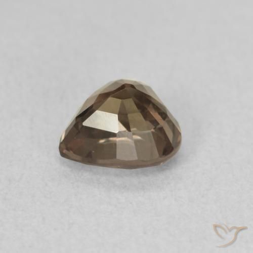 Granato cangiante Marrone Chiaro Medio naturale da 1.00 ct, Forma a pera, VS
