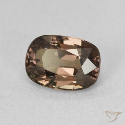 Granato cangiante Marrone Chiaro Medio naturale da 1.52 ct, Cuscino, VS