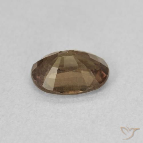 Granato cangiante Marrone Chiaro Medio naturale da 0.93 ct, Ovale, VS