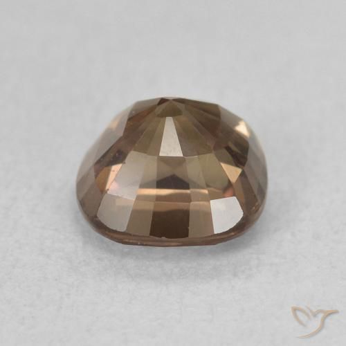 Granato cangiante Marrone scuro naturale da 1.28 ct, Cuscino, VS