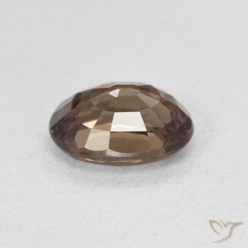 Granato cangiante Marrone scuro naturale da 1.19 ct, Ovale, VVS-VS