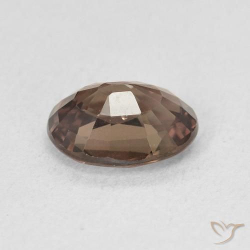 Granato cangiante Marrone scuro naturale da 1.21 ct, Ovale, VVS-VS