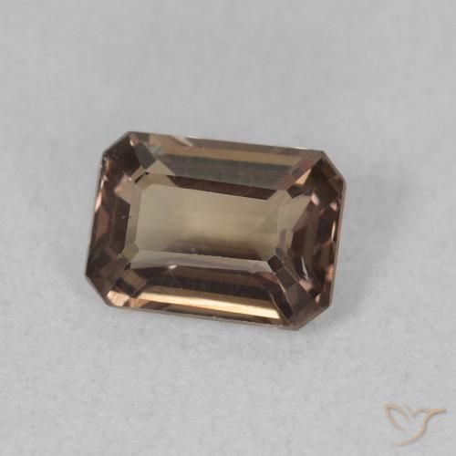 Granato cangiante Marrone scuro naturale da 1.08 ct, Ottagonale / Taglio smeraldo, VVS-VS