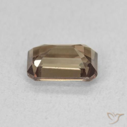 Granato cangiante Marrone scuro naturale da 1.08 ct, Ottagonale / Taglio smeraldo, VVS-VS