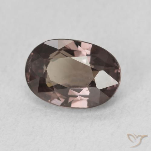 Granato cangiante Marrone scuro naturale da 1.50 ct, Ovale, VVS-VS