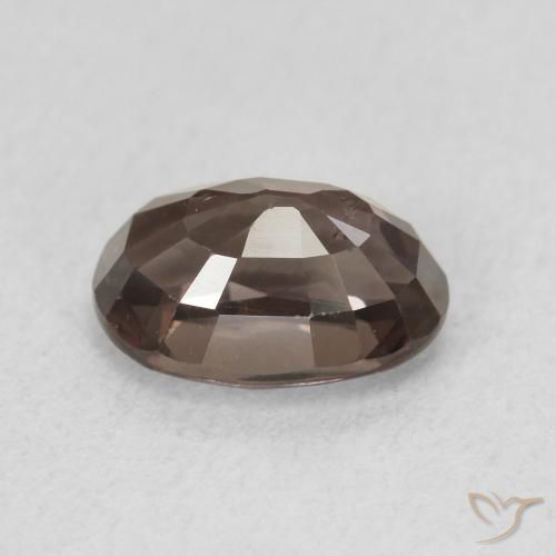 Granato cangiante Marrone scuro naturale da 1.50 ct, Ovale, VVS-VS