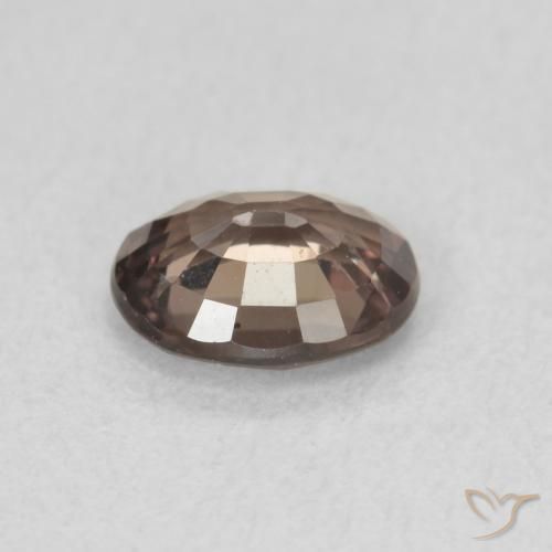 Granato cangiante Marrone scuro naturale da 1.02 ct, Ovale, VVS-VS