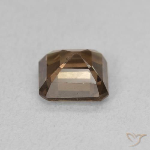 Granato cangiante Marrone scuro naturale da 1.32 ct, Ottagonale / Taglio smeraldo, VS