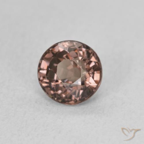 Granato cangiante Marrone Chiaro Medio naturale da 1.15 ct, Rotondo, VS