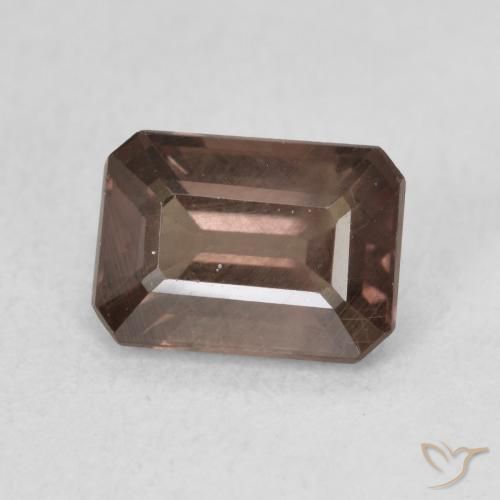 Granato cangiante Marrone Chiaro Medio naturale da 1.70 ct, Ottagonale / Taglio smeraldo, VS