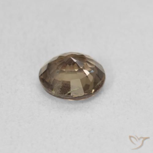 Granato cangiante Marrone caldo naturale da 0.79 ct, Rotondo, VS