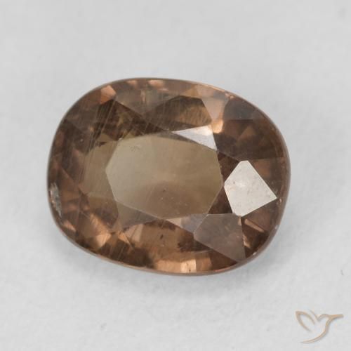 Granato cangiante Marrone scuro naturale da 1.50 ct, Cuscino, VS