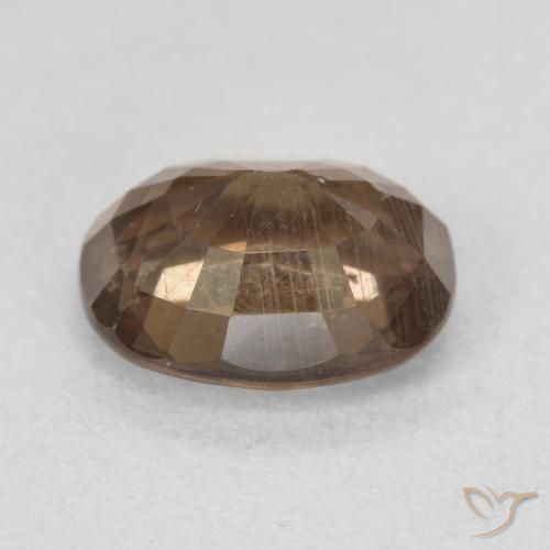 Granato cangiante Marrone scuro naturale da 1.50 ct, Cuscino, VS