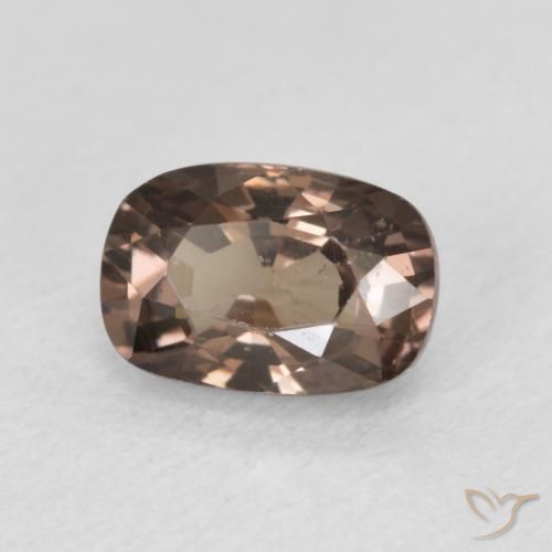 Granato cangiante Marrone scuro naturale da 1.39 ct, Cuscino, VS