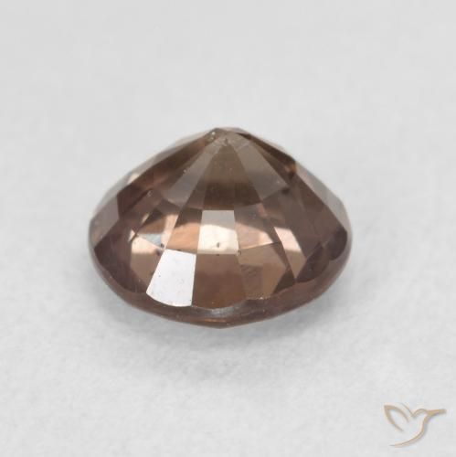 Granato cangiante Marrone Chiaro Medio naturale da 1.29 ct, Rotondo, VS