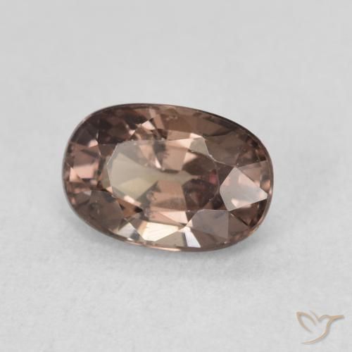 Granato cangiante Marrone Chiaro Medio naturale da 1.24 ct, Cuscino, VS