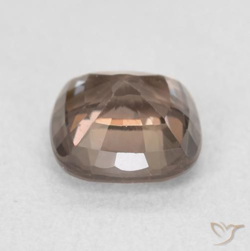 Granato cangiante marrone pecan naturale da 1.16 ct, Cuscino, VS