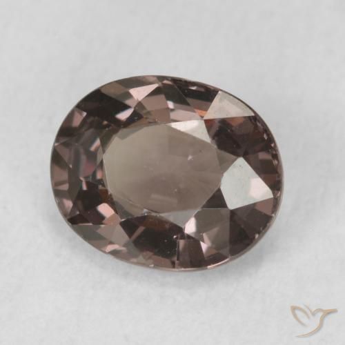 Granato cangiante Hickory Brown naturale da 1.03 ct, Ovale, VVS