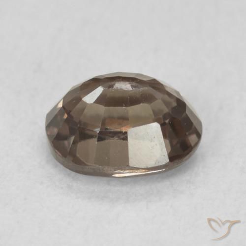 Granato cangiante marrone pecan naturale da 0.96 ct, Ovale, VVS
