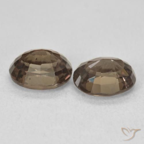 Gemme di Granato cangiante Marrone Chiaro Medio naturale da 3.15 ct, Ovale, VVS-VS