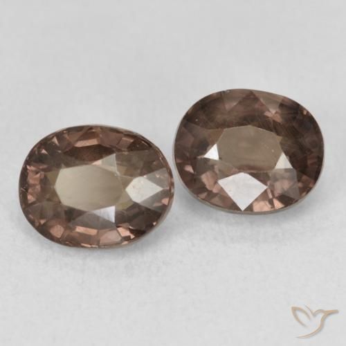 Gemme di Granato cangiante Marrone Chiaro Medio naturale da 2.74 ct, Ovale, VS