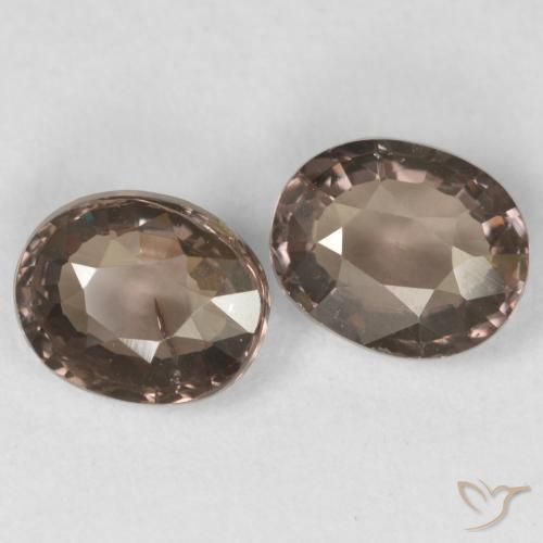 Gemme di Granato cangiante Marrone Chiaro Medio naturale da 2.16 ct, Ovale, VS