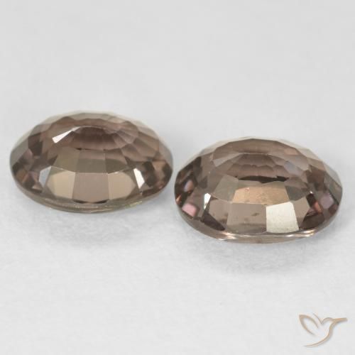 Gemme di Granato cangiante Marrone Chiaro Medio naturale da 2.16 ct, Ovale, VS