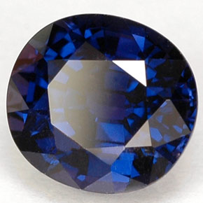 Zaffiro cangiante naturale multicolore da 1,53 ct, taglio a cuscino, VS