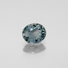 Zaffiro cangiante naturale multicolore da 0,89 ct, taglio ovale, VVS