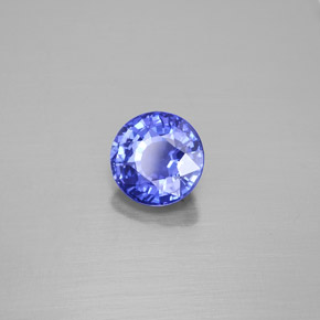 Zaffiro cangiante naturale multicolore da 2,84 ct, taglio rotondo, VS