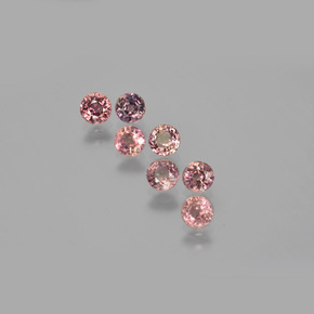 Zaffiro cangiante naturale multicolore da 2,46 ct, taglio rotondo, VS
