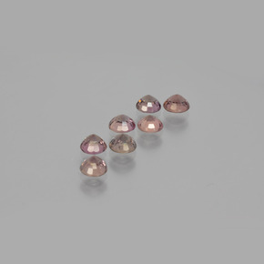Zaffiro cangiante naturale multicolore da 2,46 ct, taglio rotondo, VS