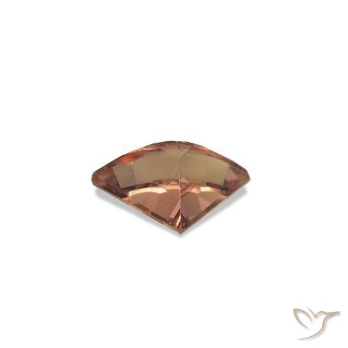 Zaffiro cangiante Marrone Chiaro Medio naturale da 0.26 ct, Forma fantasia, VVS