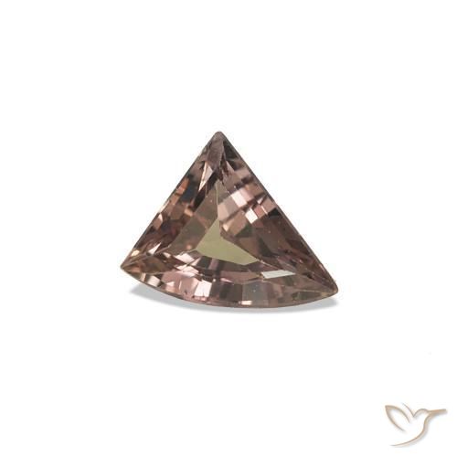 Zaffiro cangiante Marrone Chiaro Medio naturale da 0.26 ct, Forma fantasia, VVS