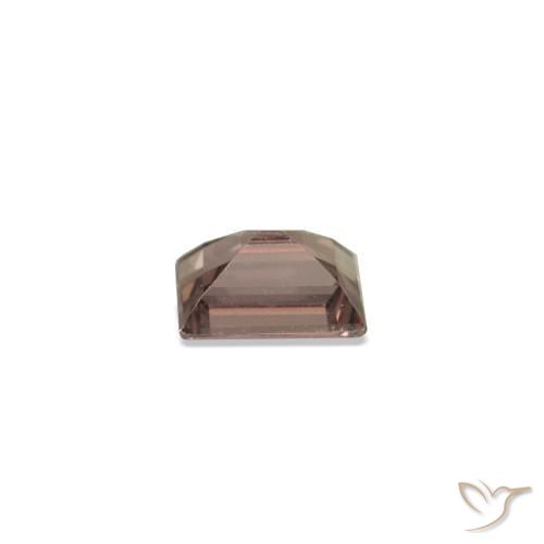 Zaffiro cangiante Marrone Chiaro Medio naturale da 0.13 ct, Taglio a baguette, VVS