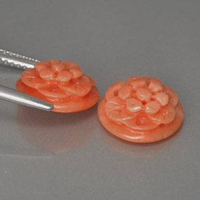 Corallo naturale rosa da  ct, forma fantasia, opaco