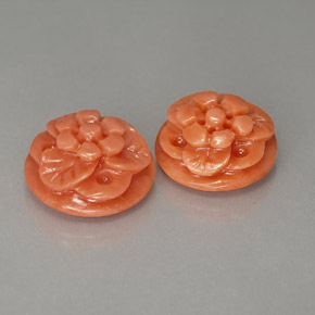 Corallo naturale rosa da  ct, forma fantasia, opaco